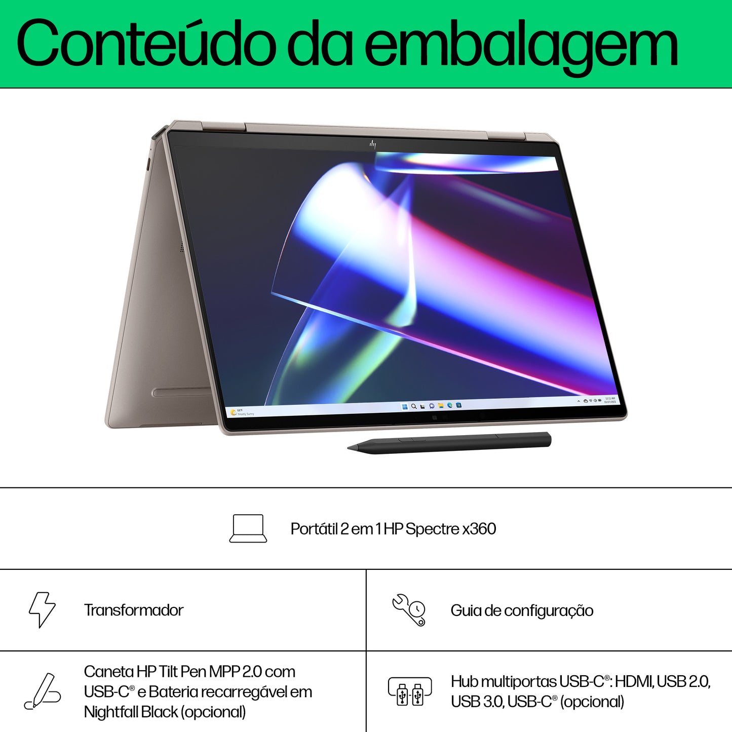 HP Spectre x360 2-in-1 Laptop 14-eu0001np