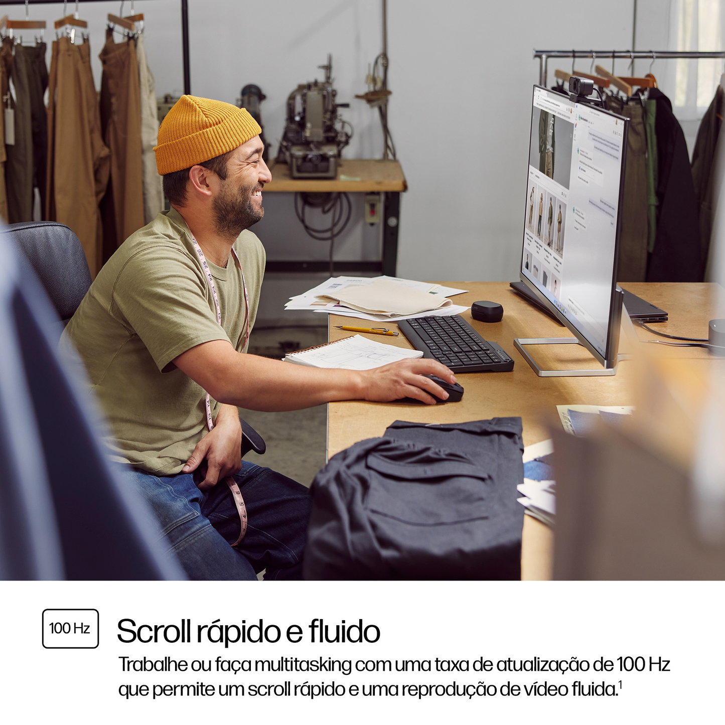 Monitor FHD HP Série 5 de 31,5 polegadas - 532sf