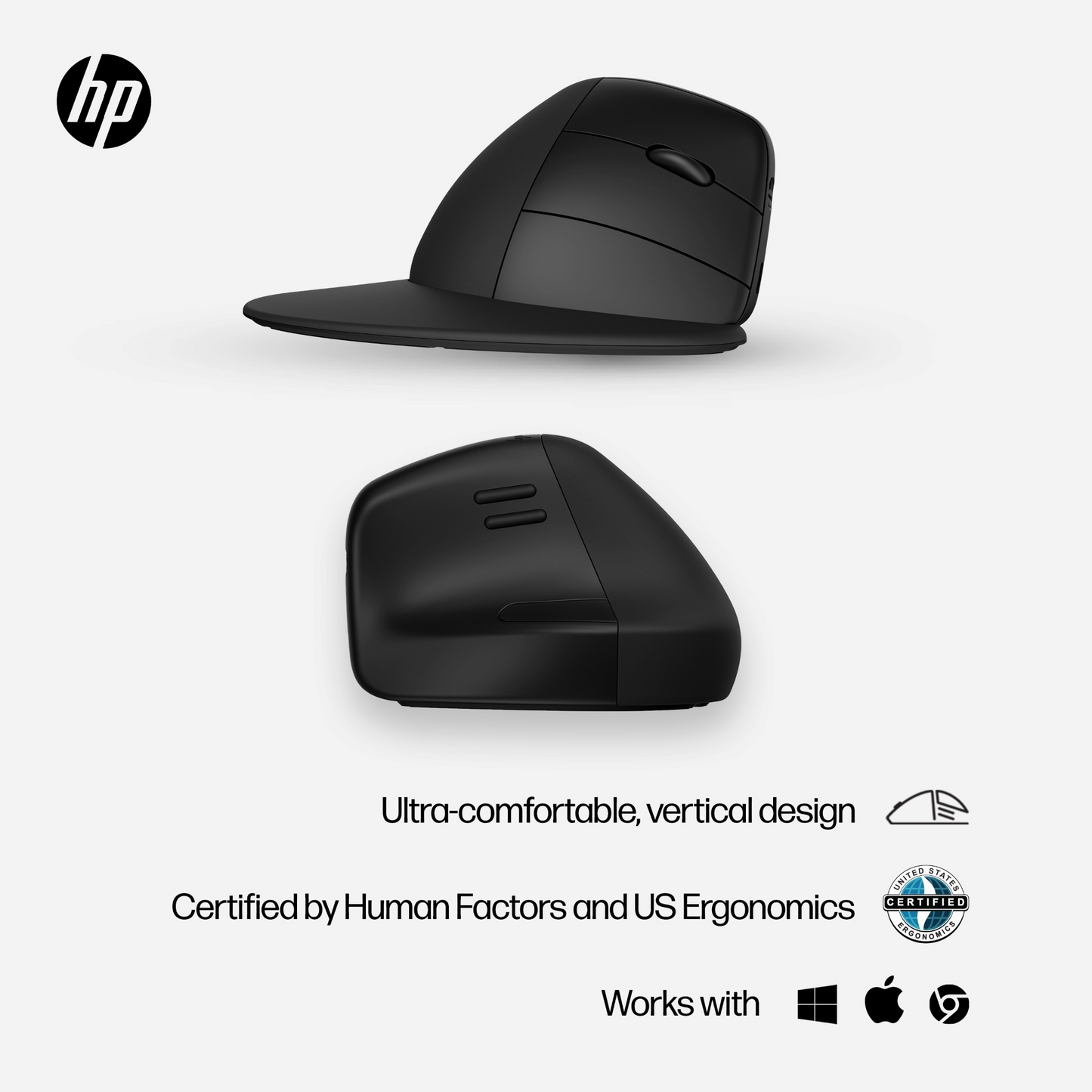 Rato ergonómico sem fios HP 920