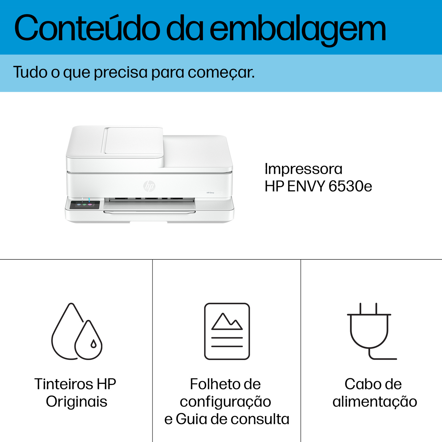 Multifunções HP ENVY 6530e