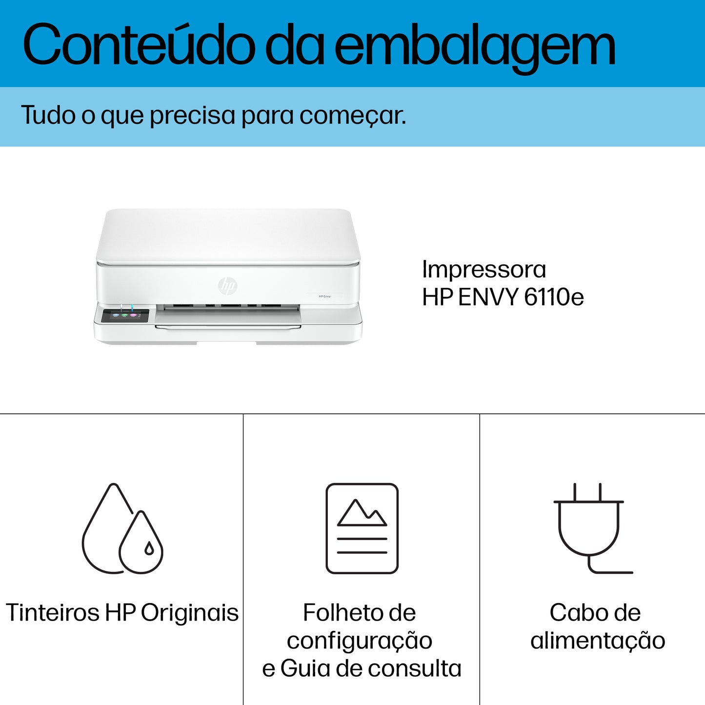 Multifunções HP ENVY 6110e